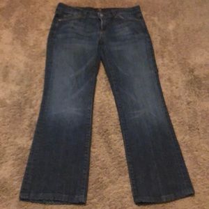 Size 30 7 for all mankind jeans